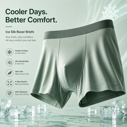 Men’s Cooling Ice Silk Underwear – Buy 1 Get 2 Free