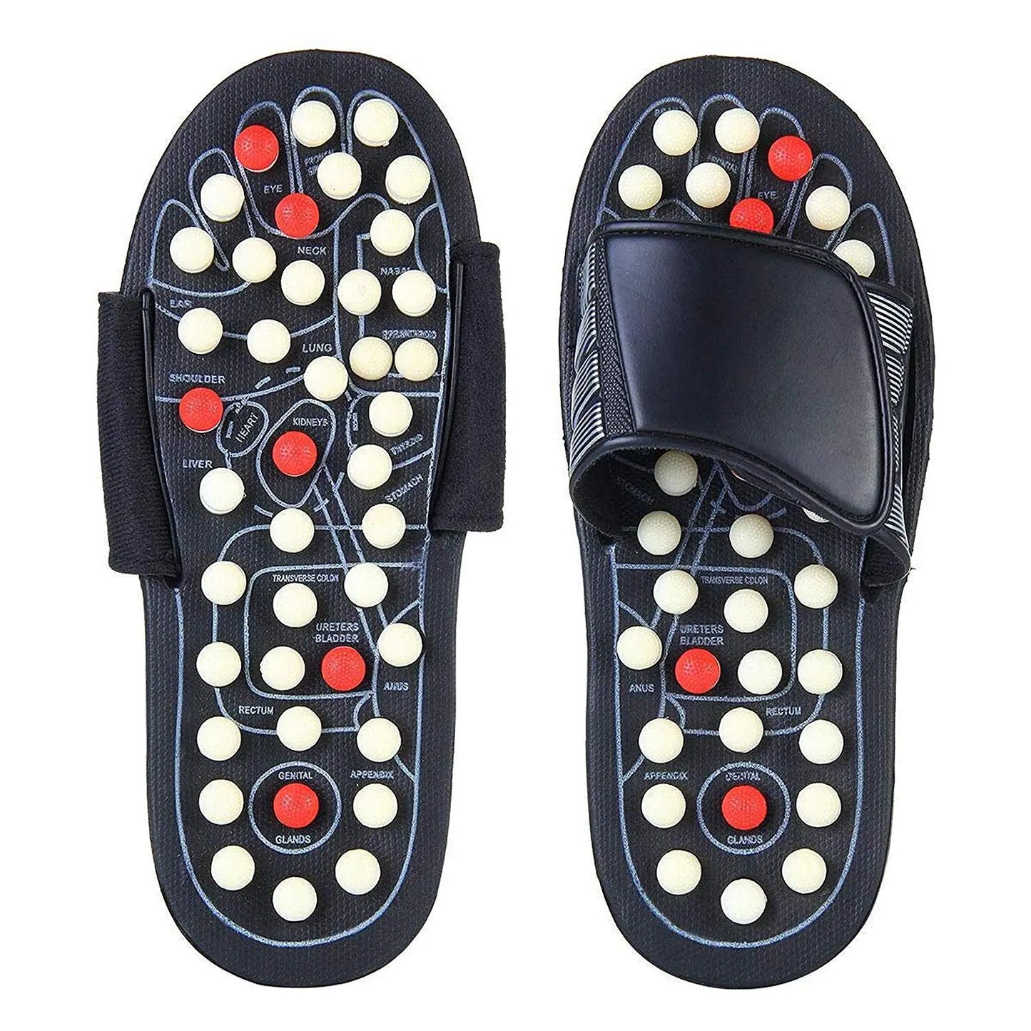 Acupressure and Magnetic Therapy Paduka Slippers