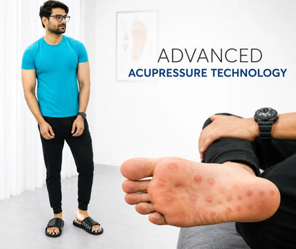 Acupressure and Magnetic Therapy Paduka Slippers