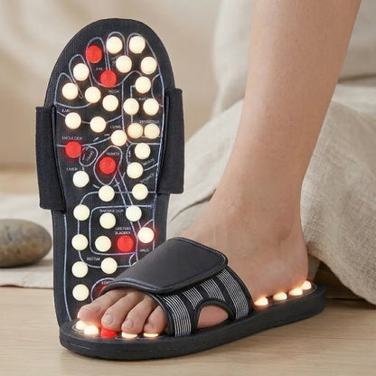 Acupressure and Magnetic Therapy Paduka Slippers