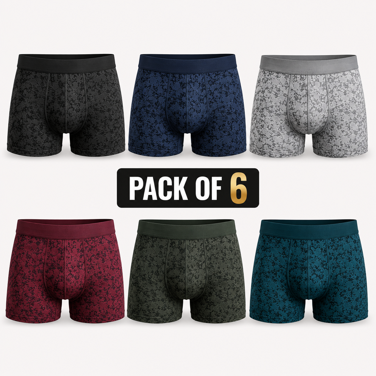Men's Attractive Printed Underwears