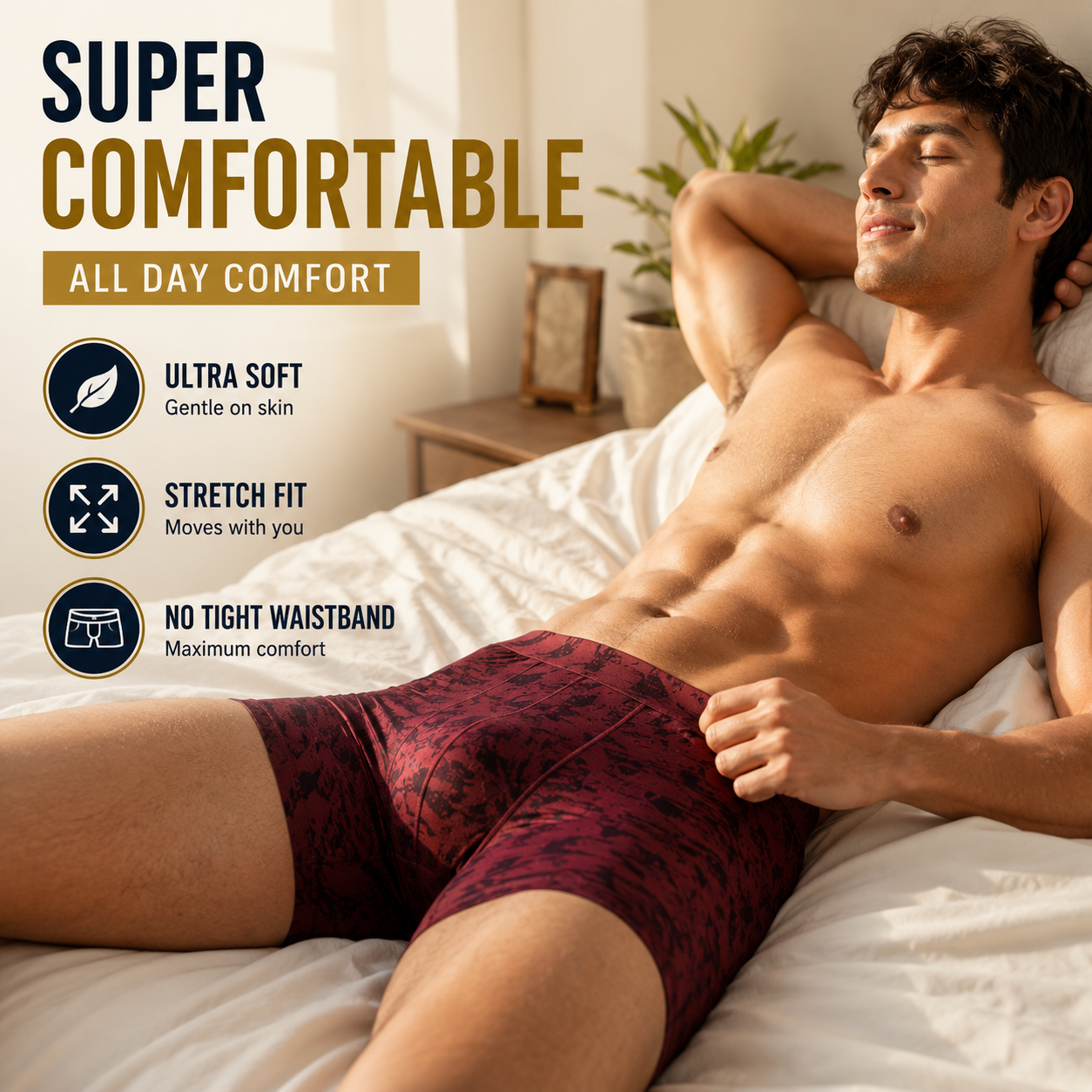 Men's Attractive Printed Underwears
