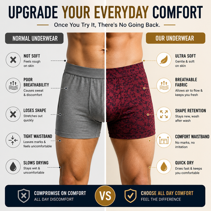 Men's Attractive Printed Underwears