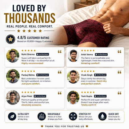 Men's Attractive Printed Underwears